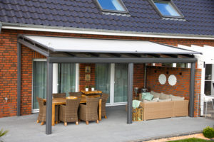 Terrassendach mit Beschattung im Sommer - Göttingen